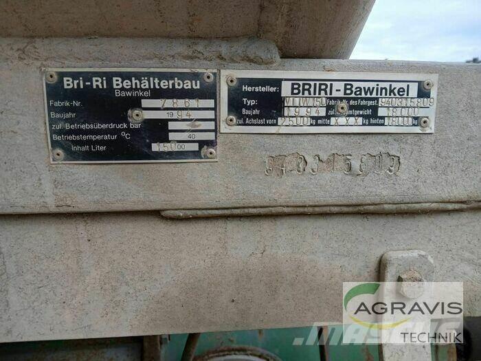 Briri VTTW 15000 Espalhadores de estrume
