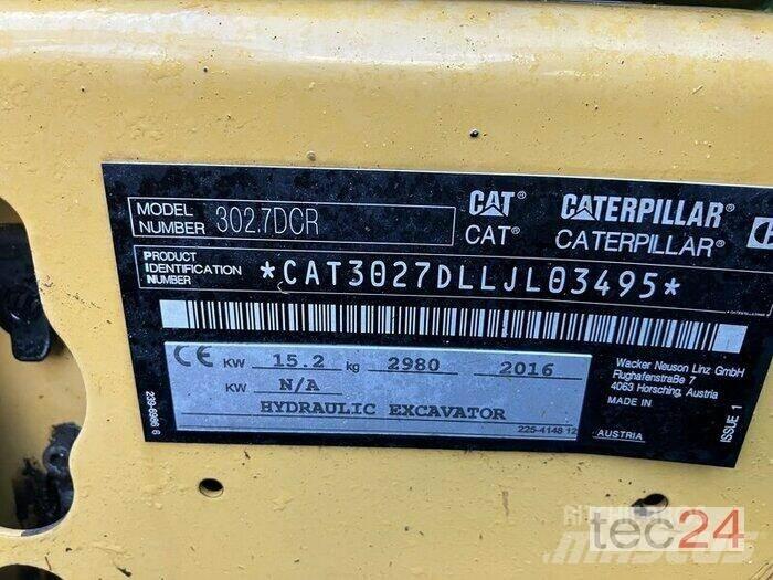 CAT 302.7 D Escavadoras de rodas