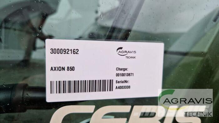CLAAS AXION 850 Tratores Agrícolas usados