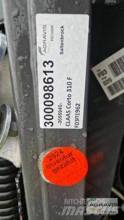 CLAAS CORTO 310 F Gadanheiras