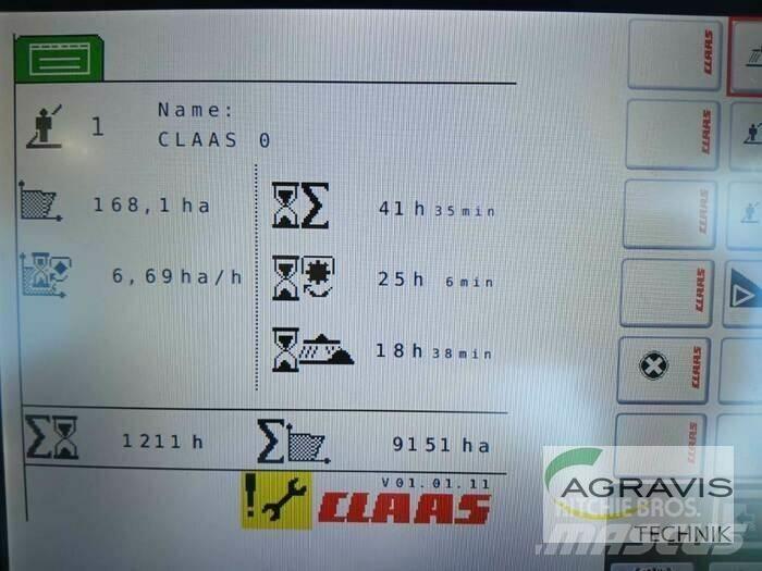 CLAAS LINER 4000 Ancinho virador