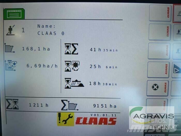 CLAAS LINER 4000 Ancinho virador