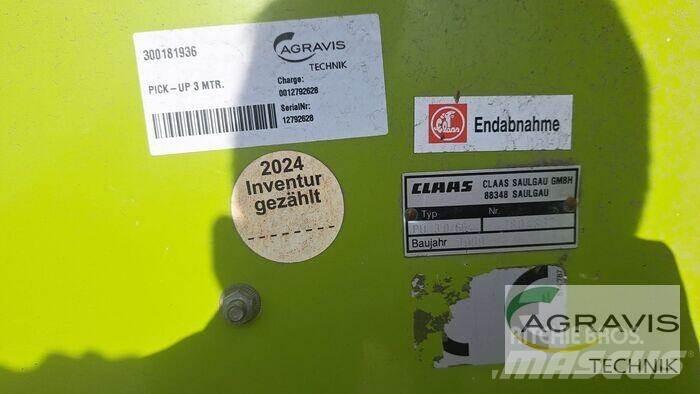 CLAAS PICK-UP 3 MTR. Forrageiras auto-propulsionadas