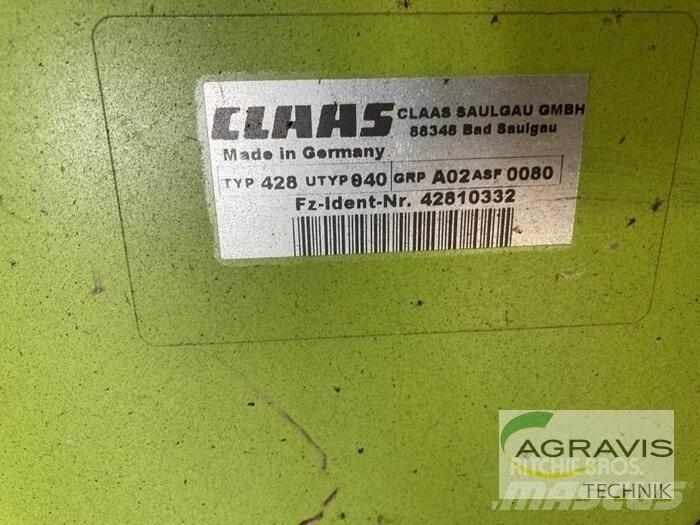 CLAAS PU 300 HD Acessórios máquinas feno e forragem
