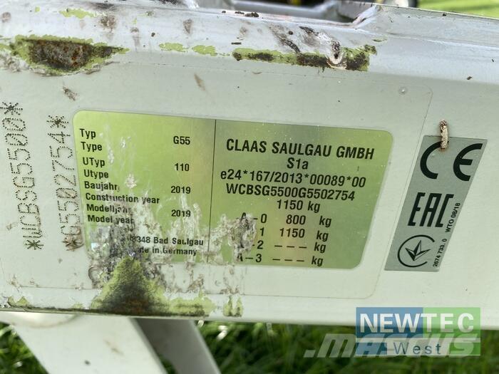 CLAAS VOLTO 1100 T Ancinho virador