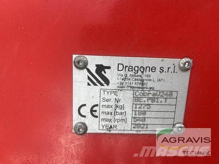 Dragone COBRA 240 Gadanheiras e cortadores de folhas para pastos