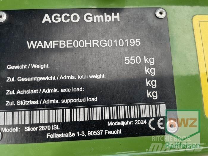 Fendt Slicer 2870 ISL Gadanheiras