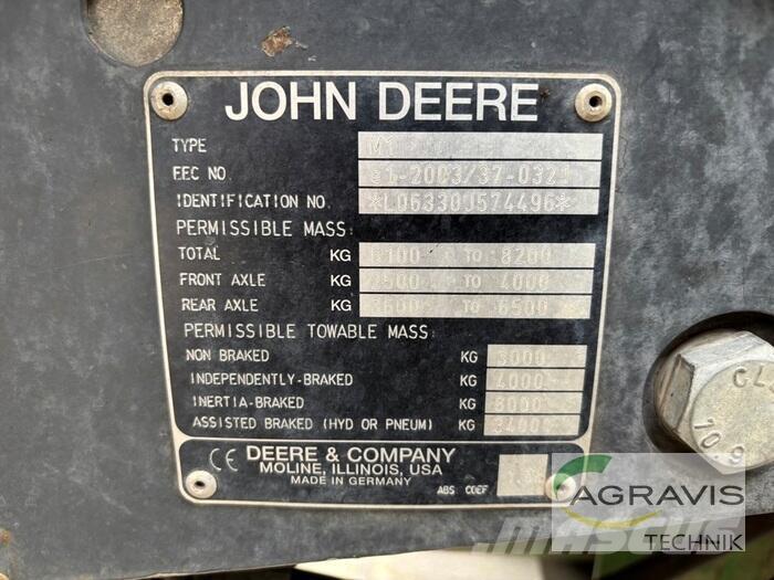 John Deere 6330 Tratores Agrícolas usados