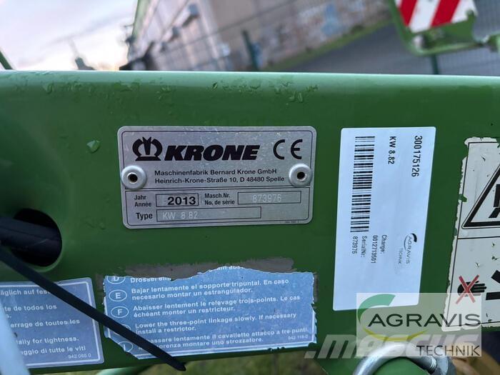 Krone KW 8.82 Ancinho virador
