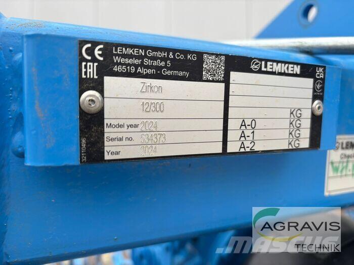 Lemken ZIRKON 12/300 Grades mecânicas e moto-cultivadores
