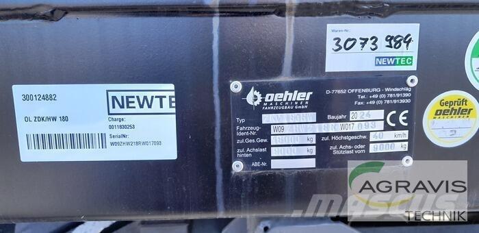Oehler OL ZDK/HW 180 Reboques Agrícolas basculantes