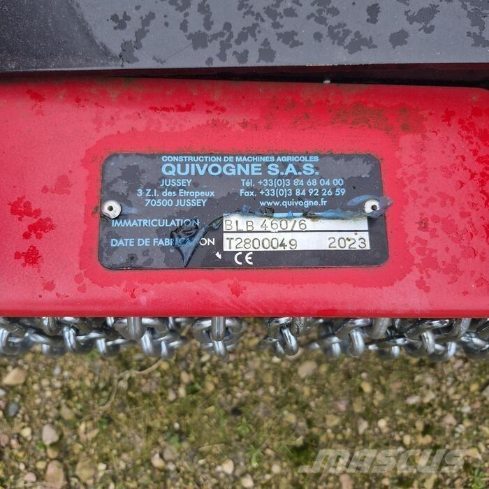 Quivogne BLB 460/6 Gadanheiras e cortadores de folhas para pastos