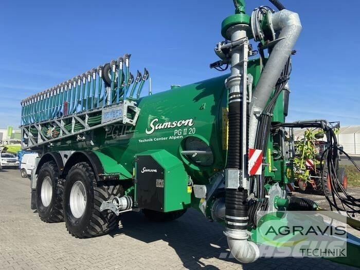 Samson PG II 20 Espalhadores de estrume