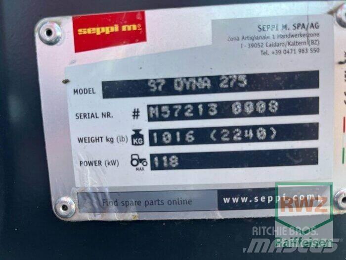 Seppi S 7 Dyna L 275 Gadanheiras e cortadores de folhas para pastos