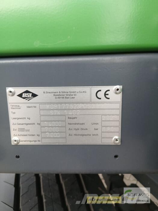 Strautmann SZK 1402 Reboques Agrícolas basculantes
