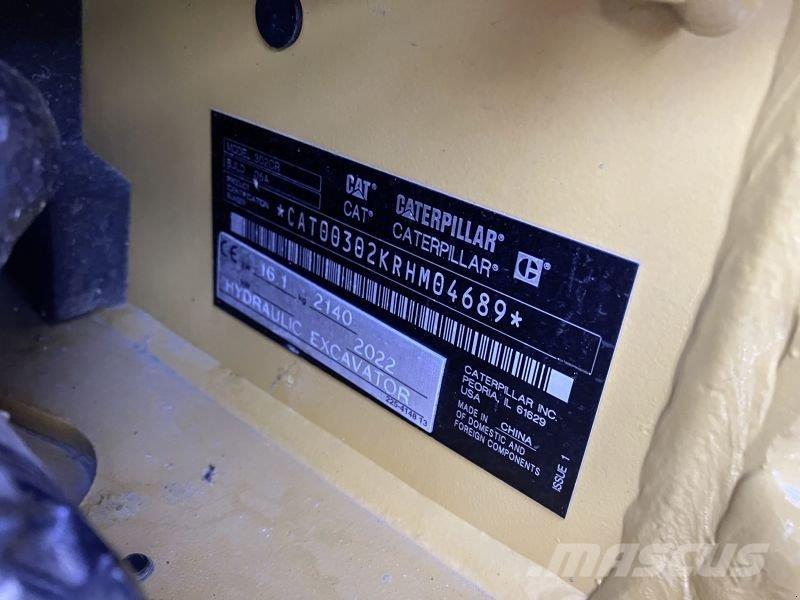 CAT 302CR-05A Escavadoras de rodas