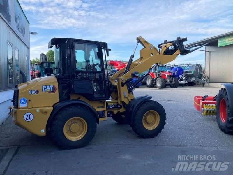 CAT 908 Pás carregadoras de rodas