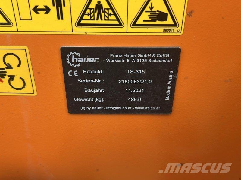 Hauer TS-315 Espalhadores de areia e sal