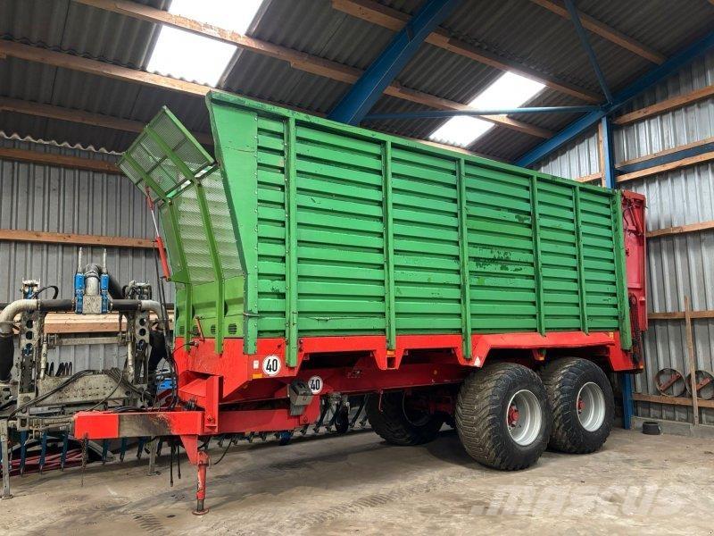 Hawe SLW 40 T Reboques transporte estilha madeira