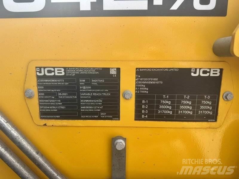 JCB 542-70 Manipuladores telescópicos