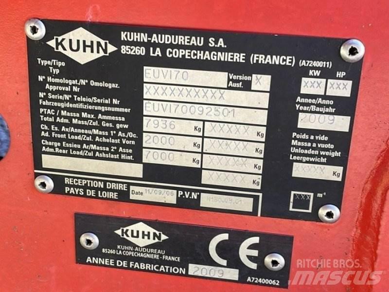 Kuhn Euromix1 Alimentadores de misturadoras