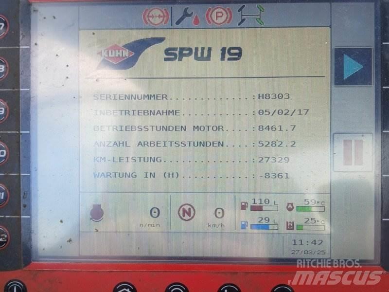 Kuhn SPW 19 Alimentadores de misturadoras