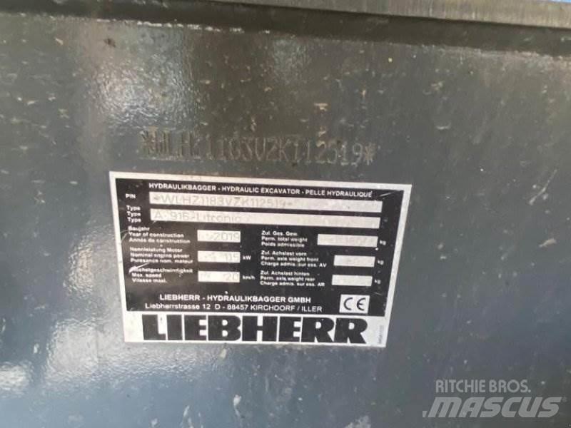 Liebherr A 916 Escavadoras de rodas