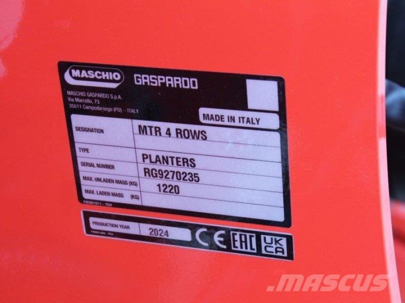 Maschio MTR 4 Outras semeadeiras e acessórios