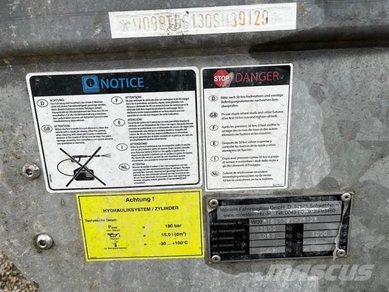 Möslein TDS13 Reboques Agrícolas basculantes