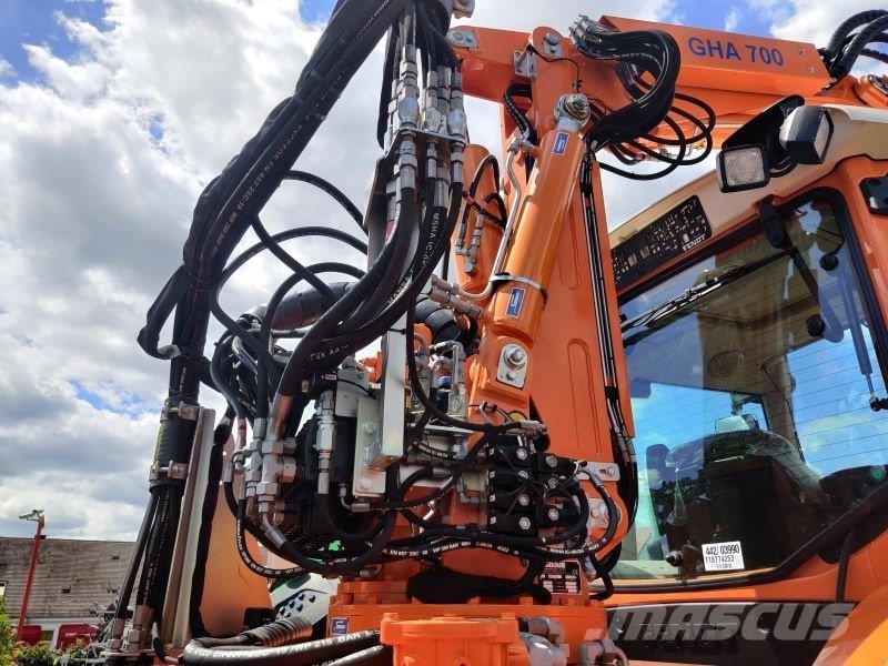 Mulag GHA 700 Corta-Relvas montadas e arrastadas