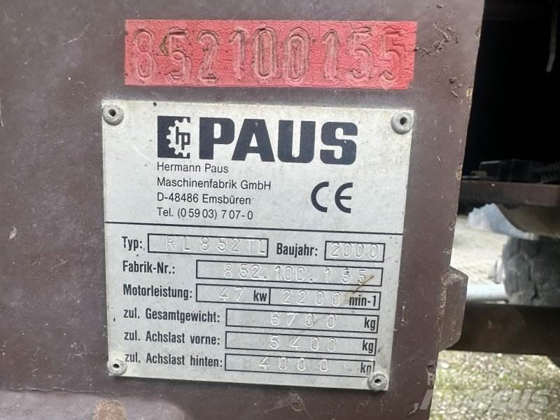 Paus RL 852 TL Manipuladores telescópicos