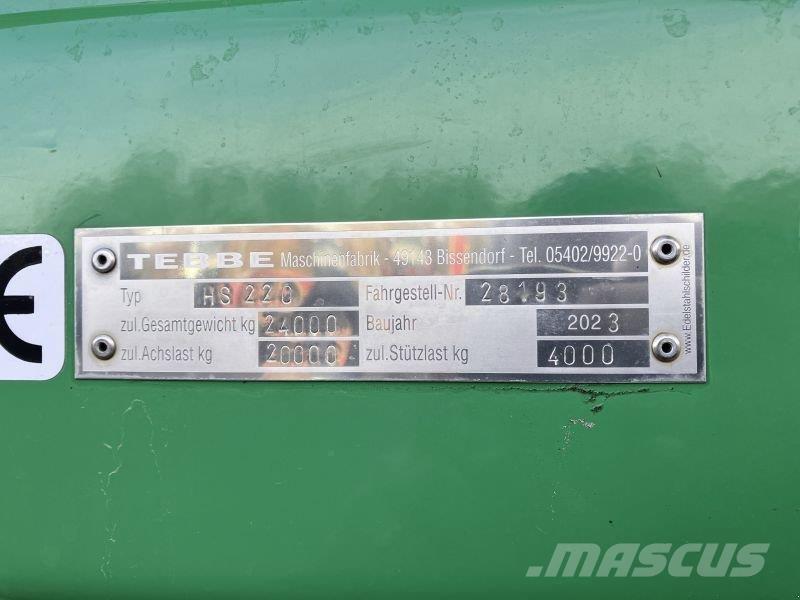 Tebbe HS 220 Espalhadores de estrume