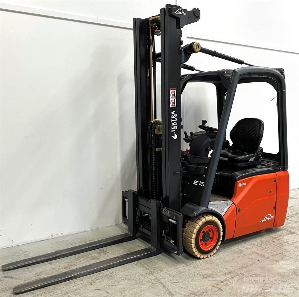 Linde E 16 C-01 Empilhadores eléctricos