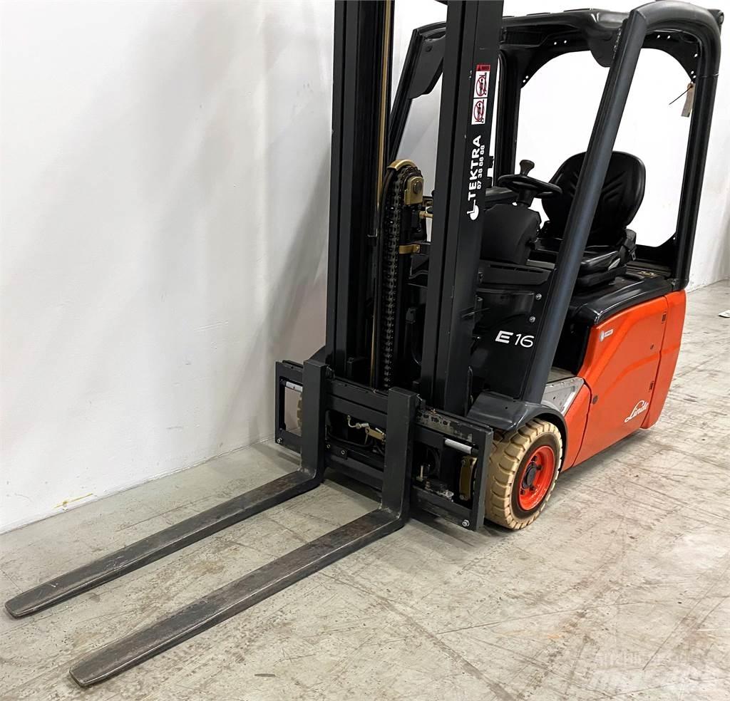 Linde E 16 C-01 Empilhadores eléctricos