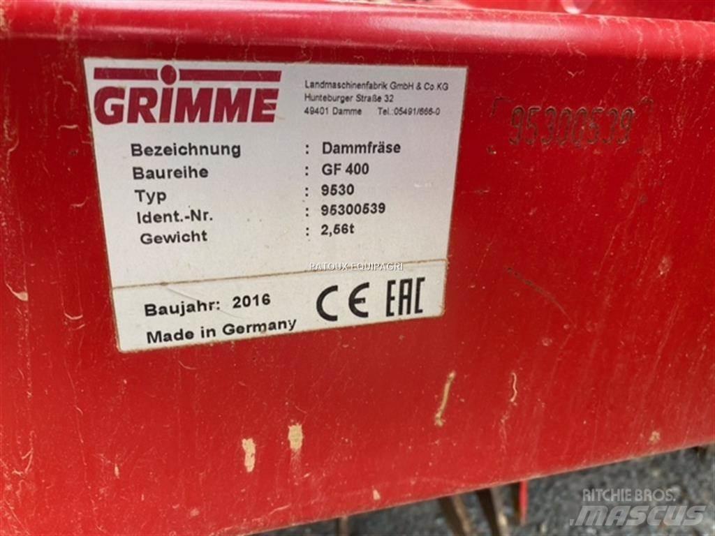 Grimme GF 400 Grades mecânicas e moto-cultivadores