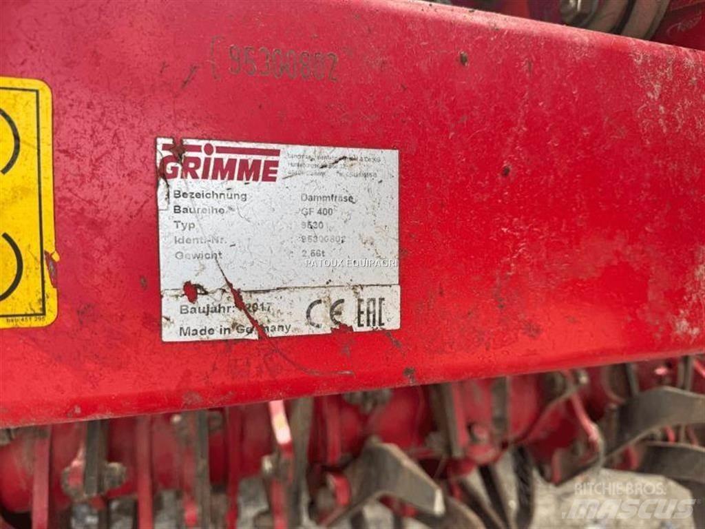 Grimme GF400 Grades mecânicas e moto-cultivadores