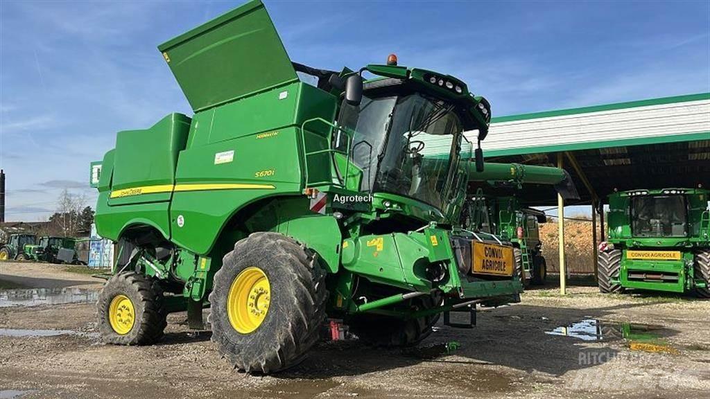John Deere S670 Ceifeiras debulhadoras