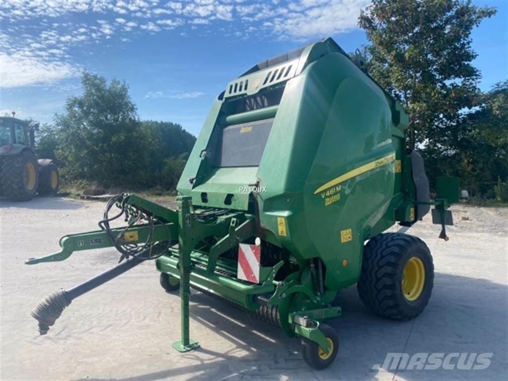 John Deere V461M Enfardadeira de rolos