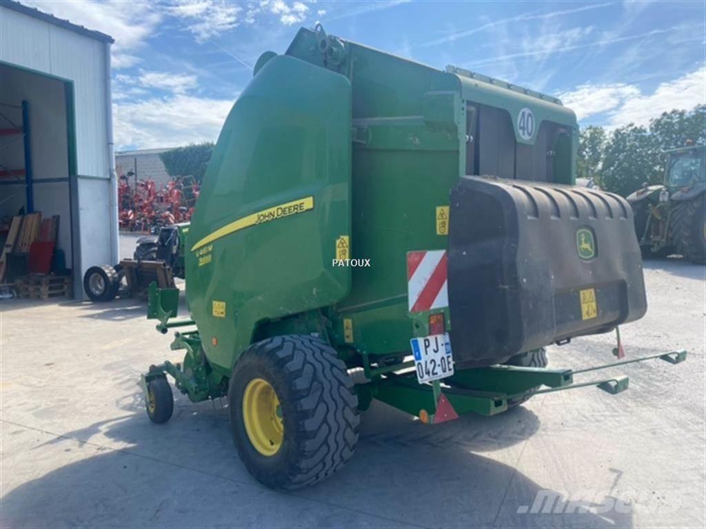 John Deere V461M Enfardadeira de rolos