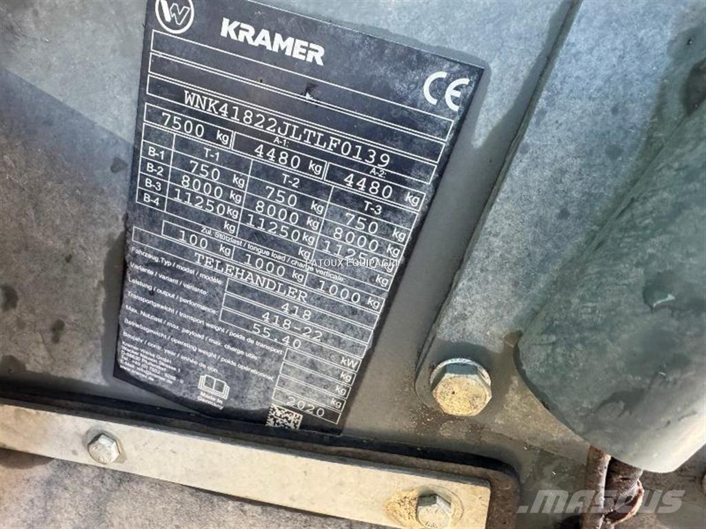 Kramer KT276 Telescópicas para Agricultura