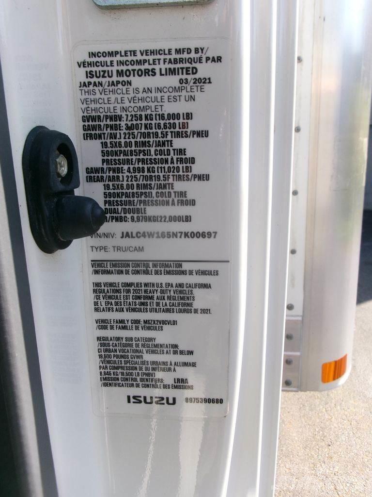 Isuzu FVR Camiões de caixa fechada