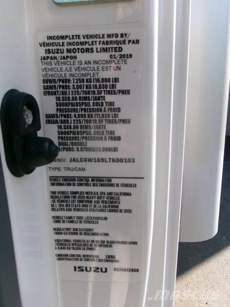 Isuzu NPRHD Camiões estrado/caixa aberta