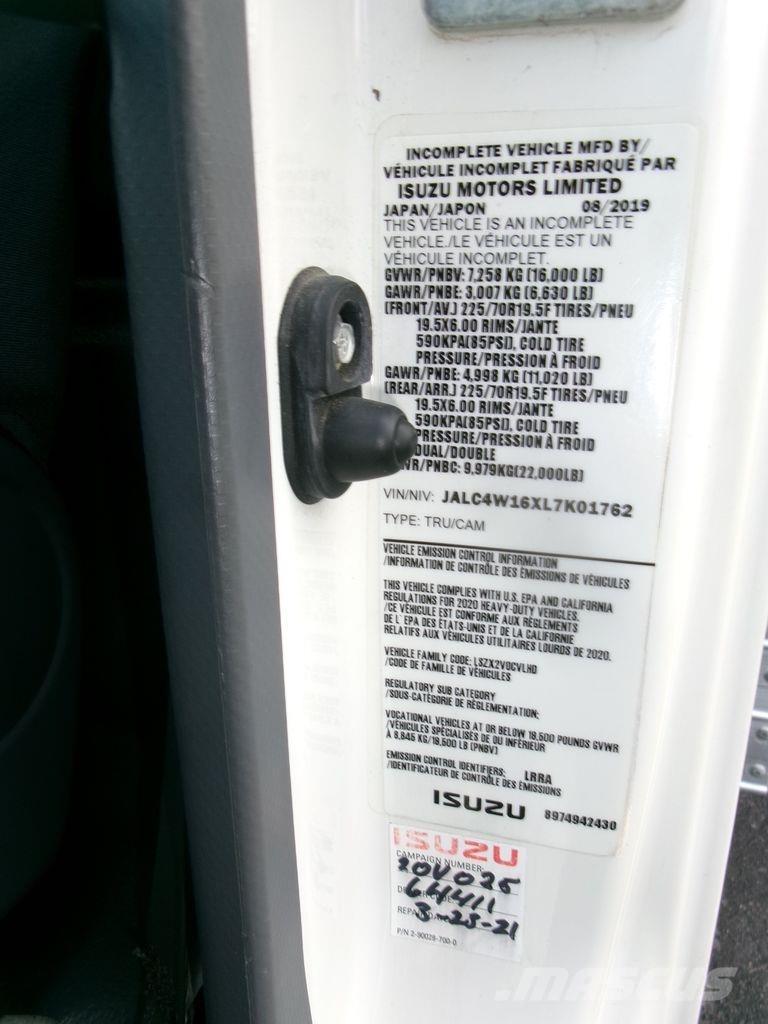 Isuzu NPRHD Camiões de caixa fechada