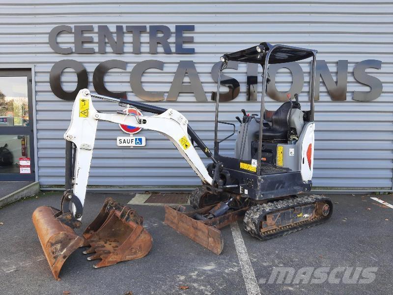 Bobcat E17Z Mini Escavadoras <7t
