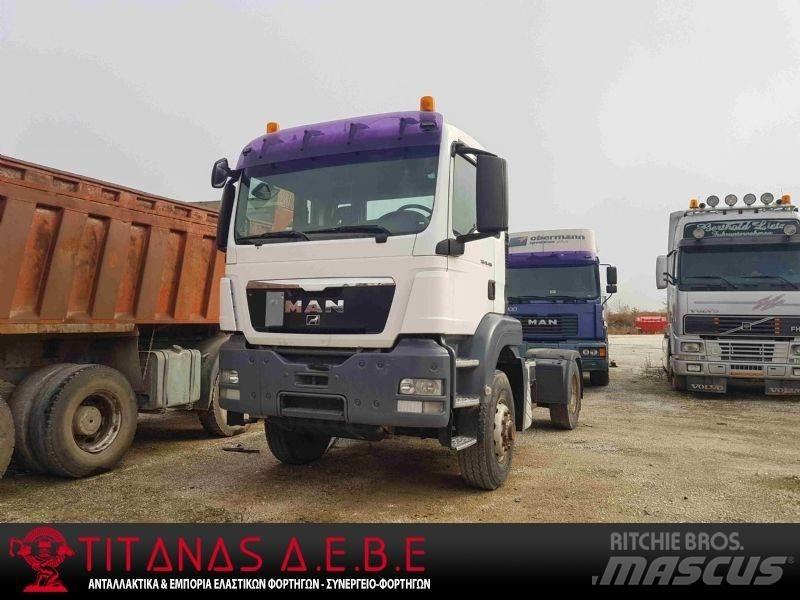 MAN 09 TGS 18.400 4X4 Tractores (camiões)