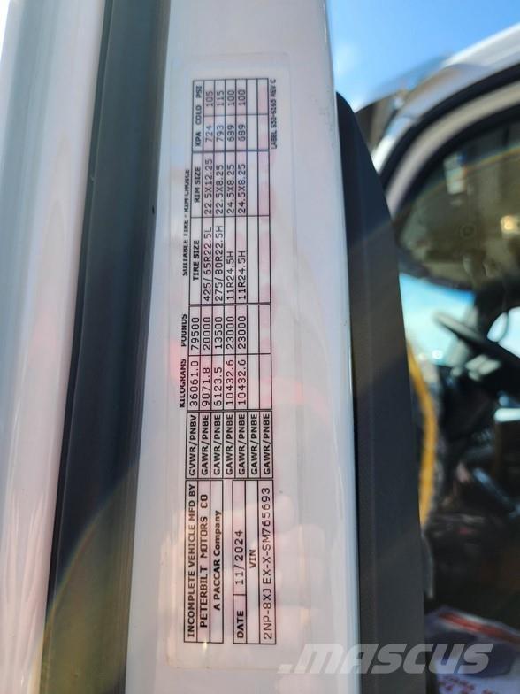 Peterbilt 548 Camiões basculantes