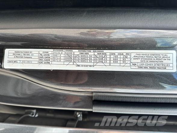 Peterbilt 567 Tractores (camiões)