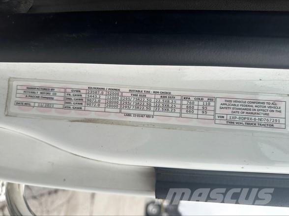 Peterbilt 579 Tractores (camiões)