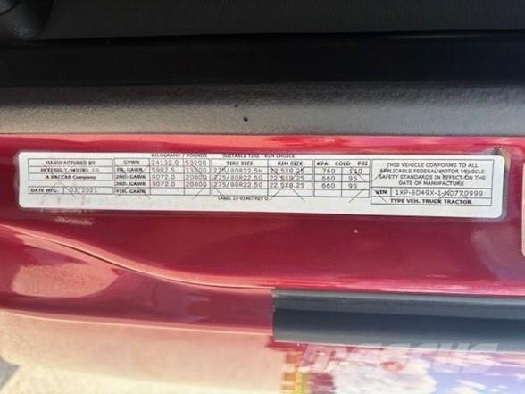 Peterbilt 579 Tractores (camiões)