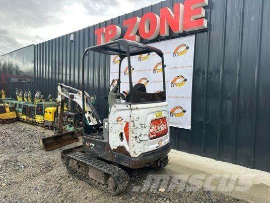 Bobcat E17 Canopy Mini Escavadoras <7t